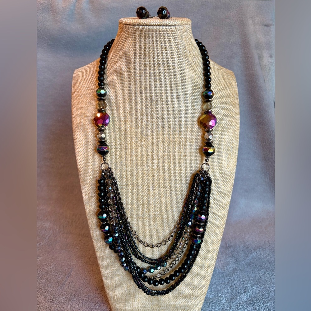 Vintage D’Orlan Necklace &‎ Earrings set